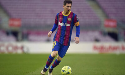Lionel Messi Barcelonan paidassa