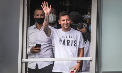 Lionel Messi saapui Pariisiin