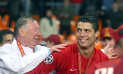 Cristiano Ronaldo ja Sir Alex Ferguson