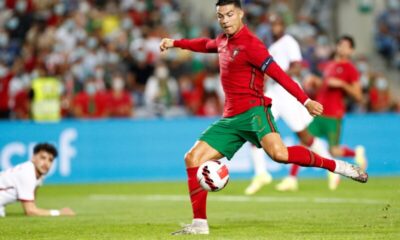 Cristiano Ronaldo hyökkääjä Portugali