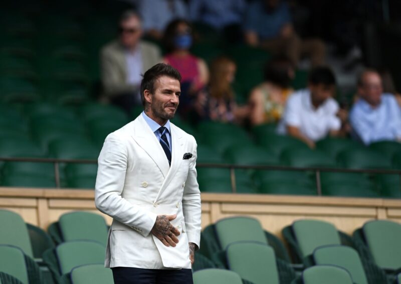 David Beckham jalkapallolegenda Englanti