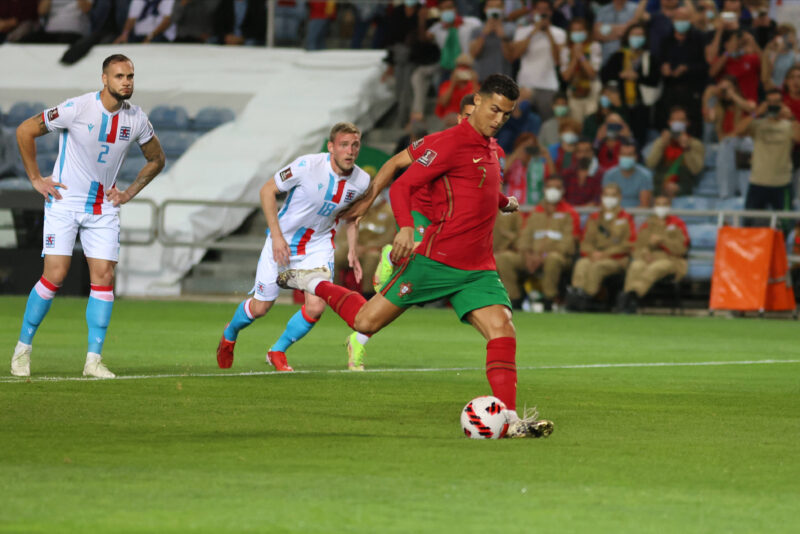 Portugal, Faro, 12.10.2021 FIFA World Cup, WM, Weltmeisterschaft, Fussball Europe Qualifier Katar 2022 Portugal - Luxemb