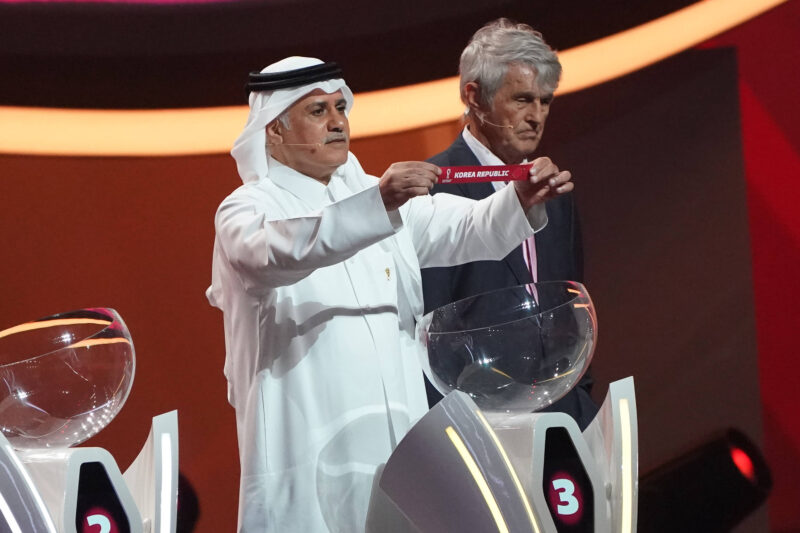 Qatarin MM-kisojen alkulohkoarvonta