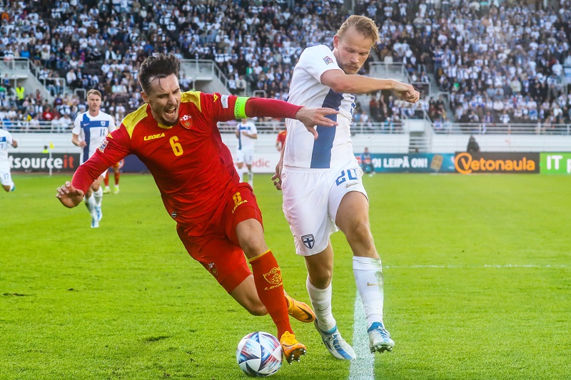 Finland vs Montenegro Joel Pohjanpalo