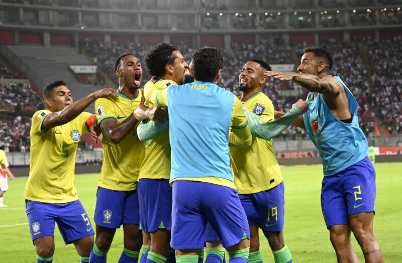 Brasilia juhlii Marquinhosin maalia Perua vastaan.