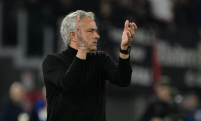 Jose Mourinho, päävalmentaja AS Roma.