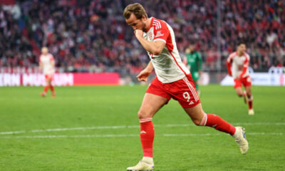 Harry Kane tavoittelee Bundesliigan mestaruutta Bayern Münchenin kanssa