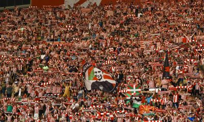 Athletic Bilbaon kannattajat saivat aihetta juhlaan.