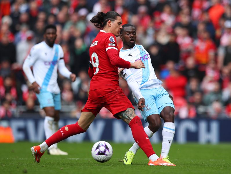 Liverpool taipui Crystal Palacelle 0-1 Valioliigassa.