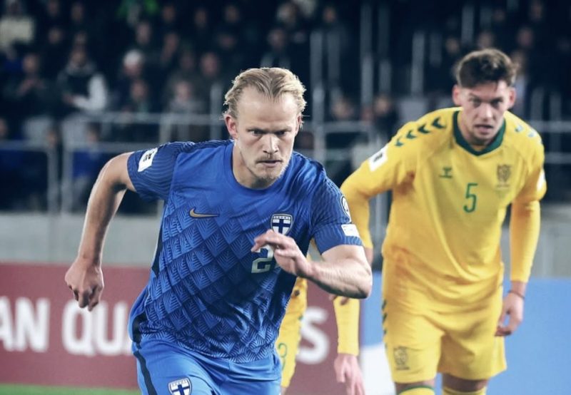 Huuhkajien kahden maalin johto suli Liettuaa vastaan