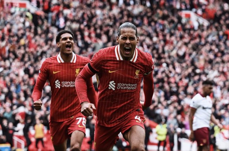 Liverpool kaatoi West Hamin 2-1 Valioliigassa